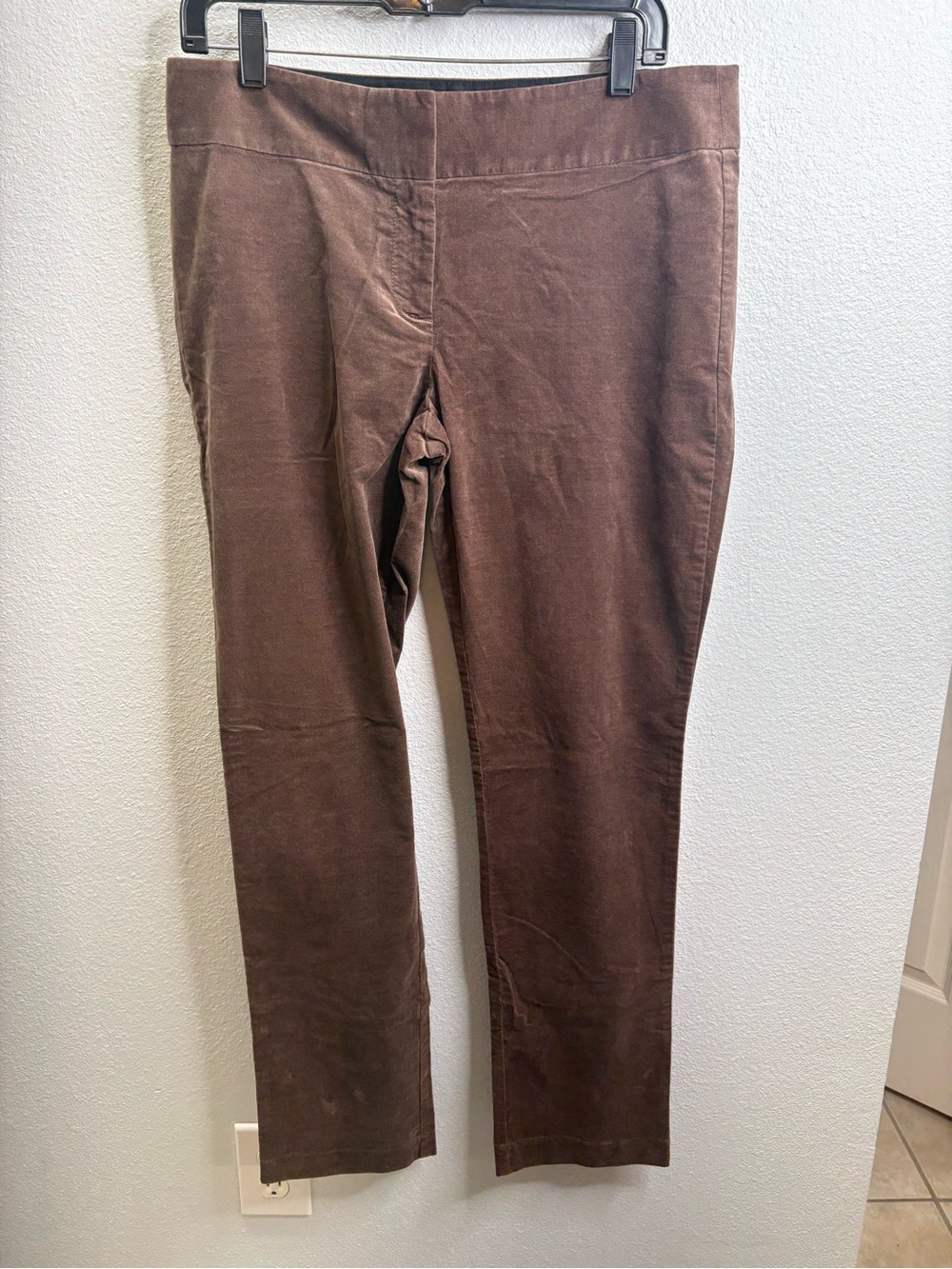 Loft Size 10 Marisa Skinny Brown Trouser Pants